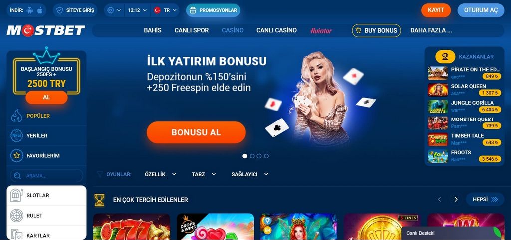 Интернет-казино Mostbet — рабочее зеркало и вход в органы власти